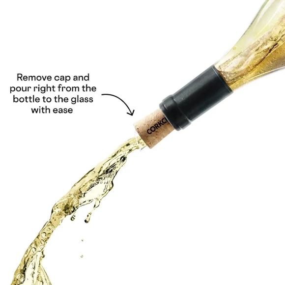 Aerator Wine Bottle Chiller + Stopper + Pour Freezable Ice Mold Cooling Stick - Picture 13 of 14